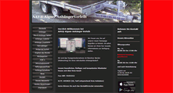 Desktop Screenshot of aav-aigner-anhaengerverleih.de